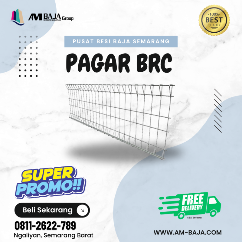 Mengenal Keunggulan Pagar Besi BRC - Toko Baja Ringan